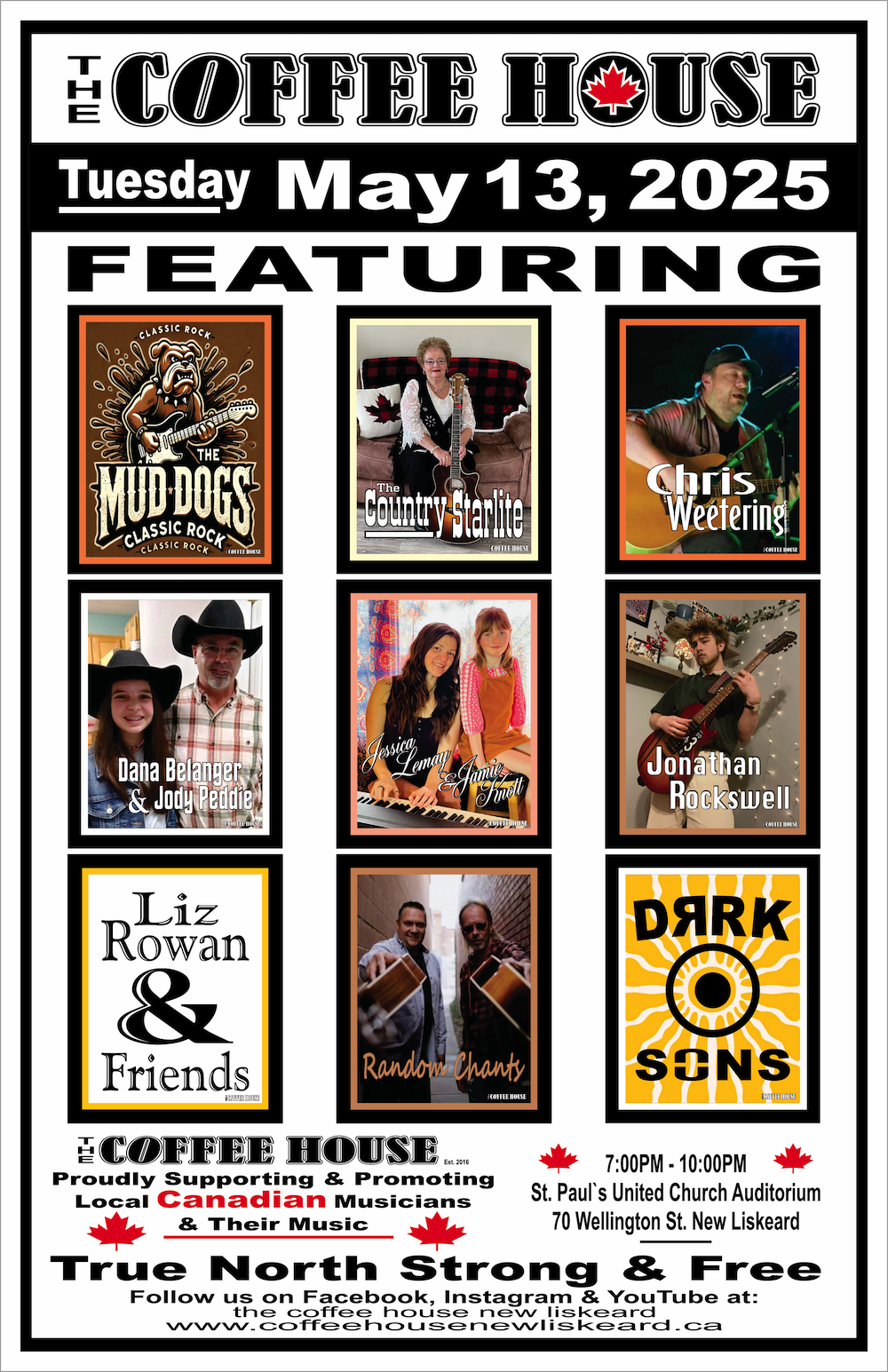 May 2025 Coffee House POSTER